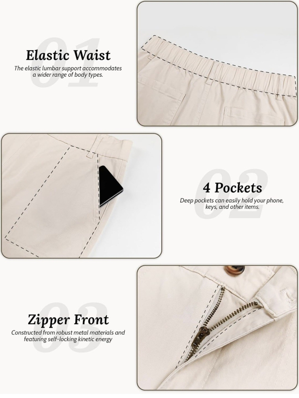 Eddoyee Wide Leg Cropped Pants #1436 - Picture 6 of 9